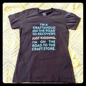 Ladies "Craftaholic" Tee